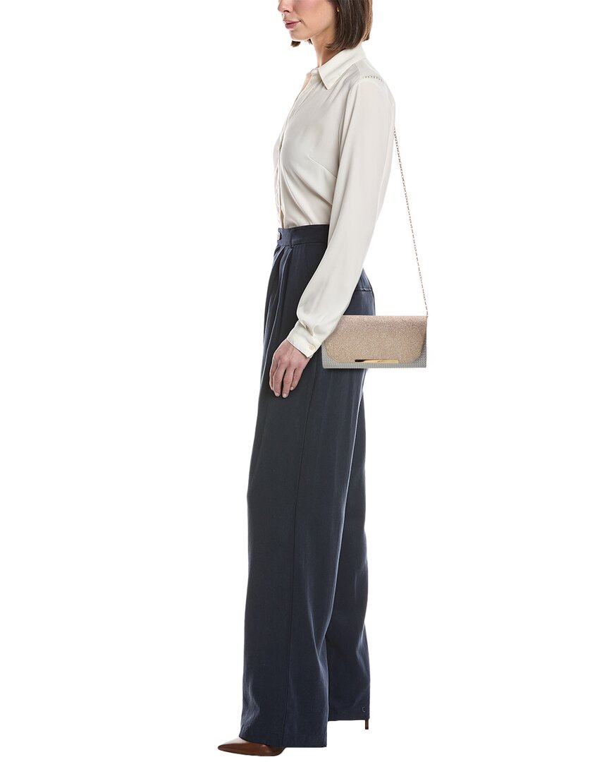 Rene Ruiz | Womens | Chain Envelope Clutch | Gold