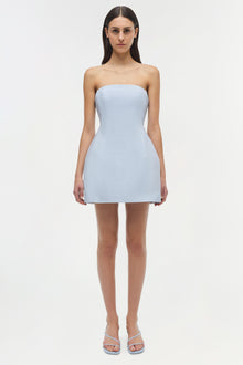 Womens | Arta Strapless Mini Dress | Periwinkle Sky