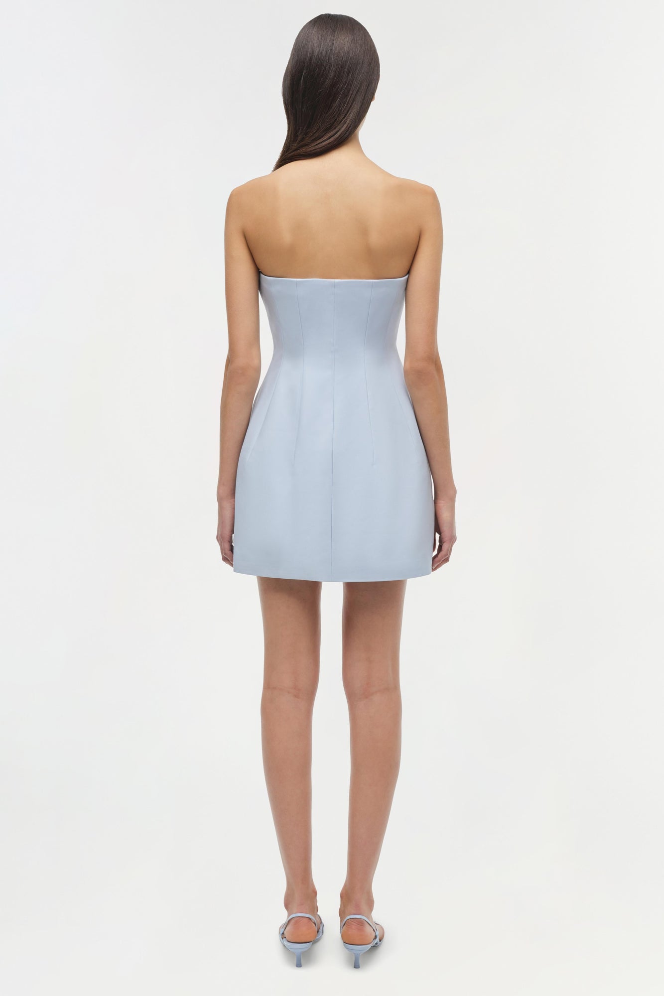 Womens | Arta Strapless Mini Dress | Periwinkle Sky