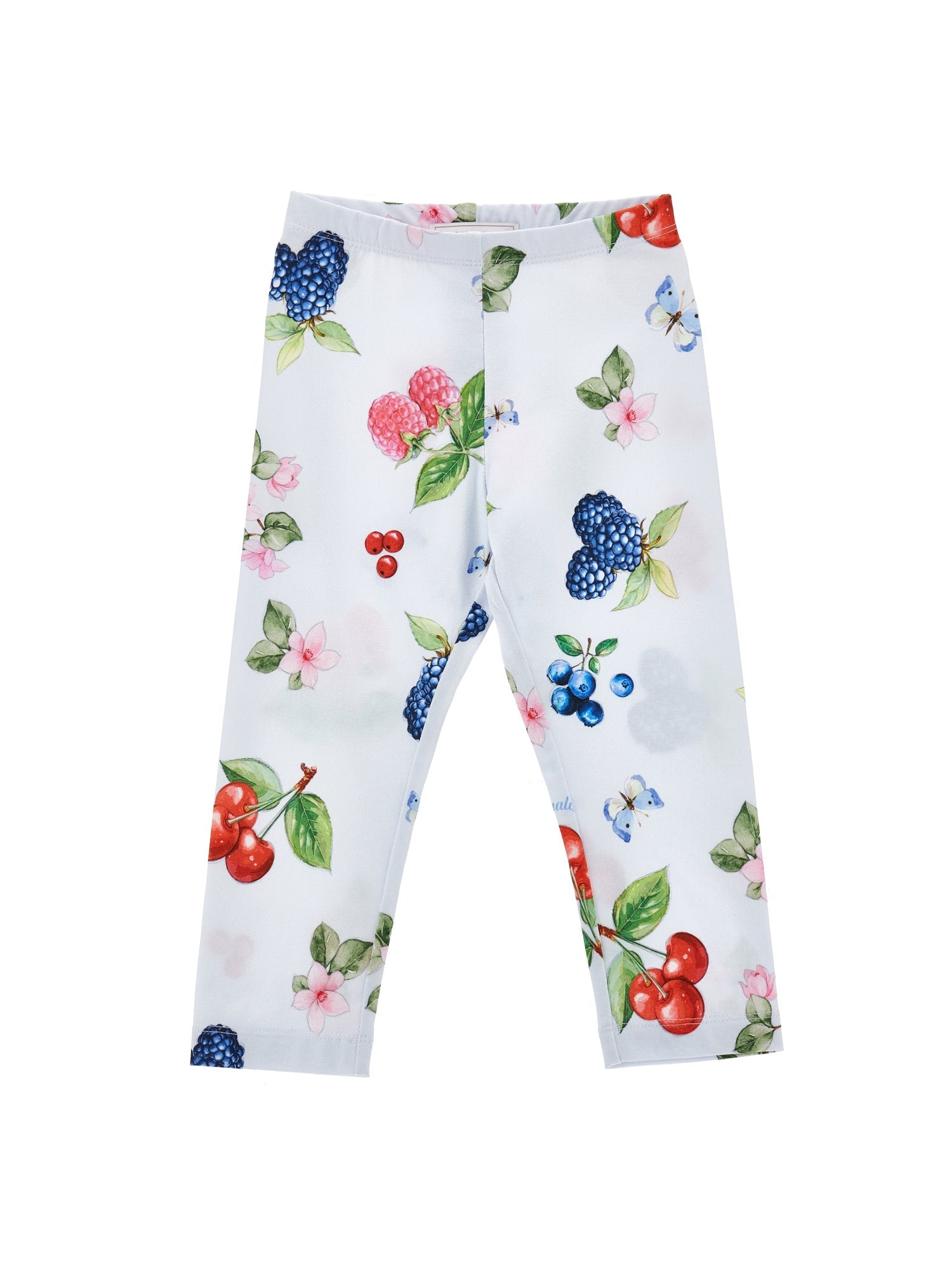 Girls | Fruit Print Jersey Leggings | Cloud