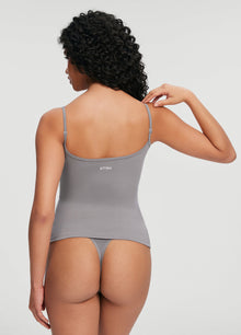 Thin Strap Tank Top | Cool Gray