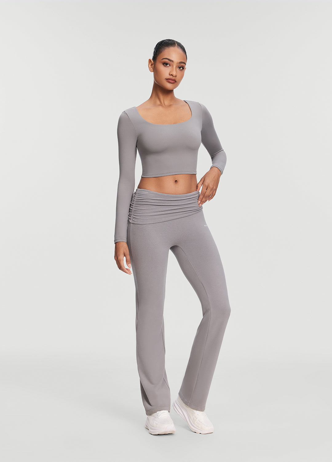 Soft Seamless Lounge Pants | Cool Gray