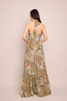 Piana Maxi Dress | Cheetah Natural