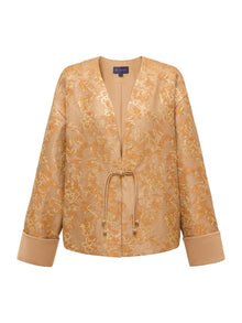 Pattern Jacket | Gold