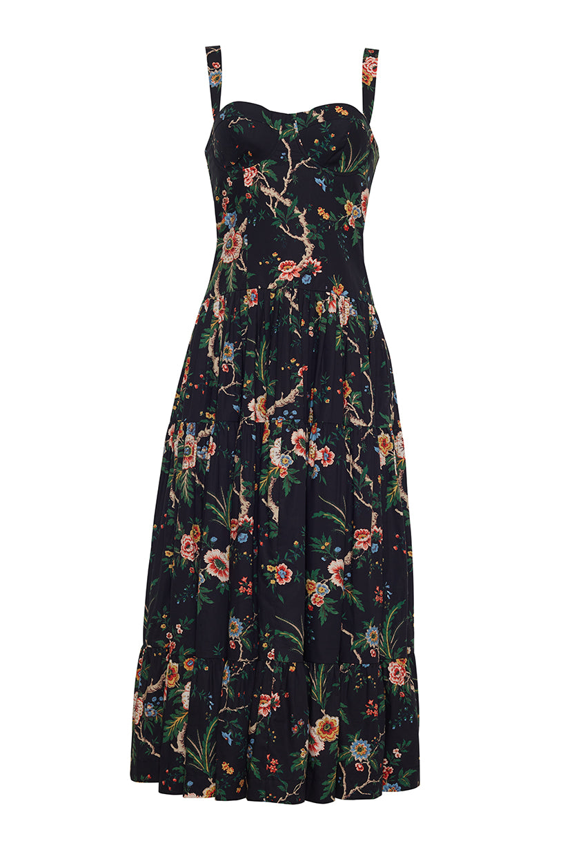 Santiago Dress | Chintz Black