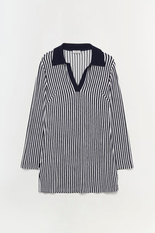 Womens | Jessy Dress | Midnight Stripe