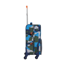 state bags Logan suitcase polyester camo side view click to zoom