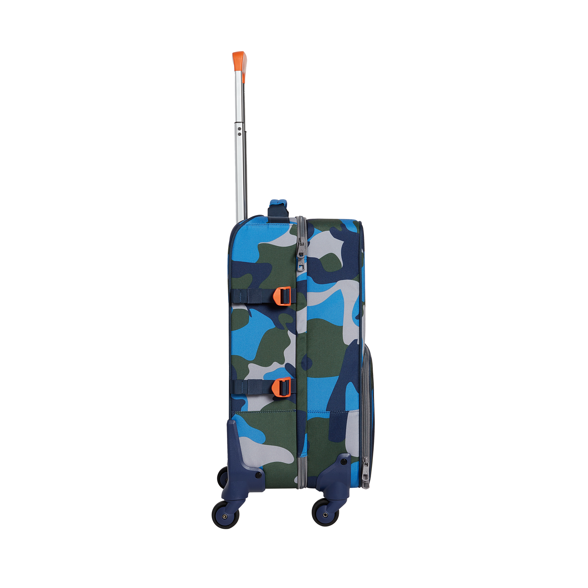 state bags Logan suitcase polyester camo side view click to zoom