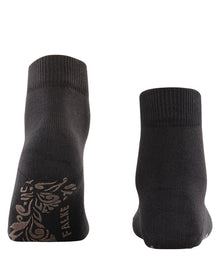 Womens | Light Cuddle Pads Short Socks | Black