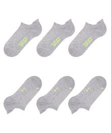 Unisex | Cool Kick 3-Bundle Sneaker Socks | Light Grey