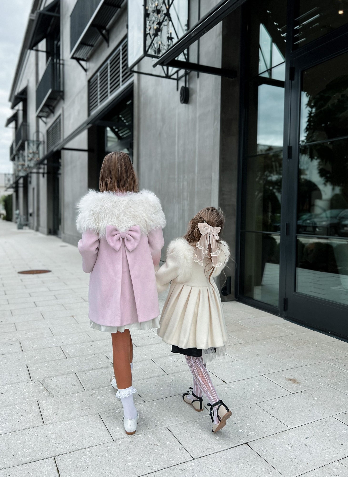 Faina Pink Wool Coat | Pink