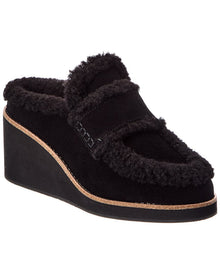 Donald Pliner | Womens | Jackpot Suede Wedge | Black