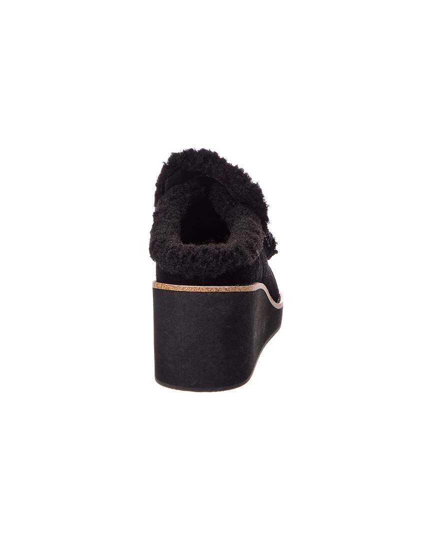 Donald Pliner | Womens | Jackpot Suede Wedge | Black