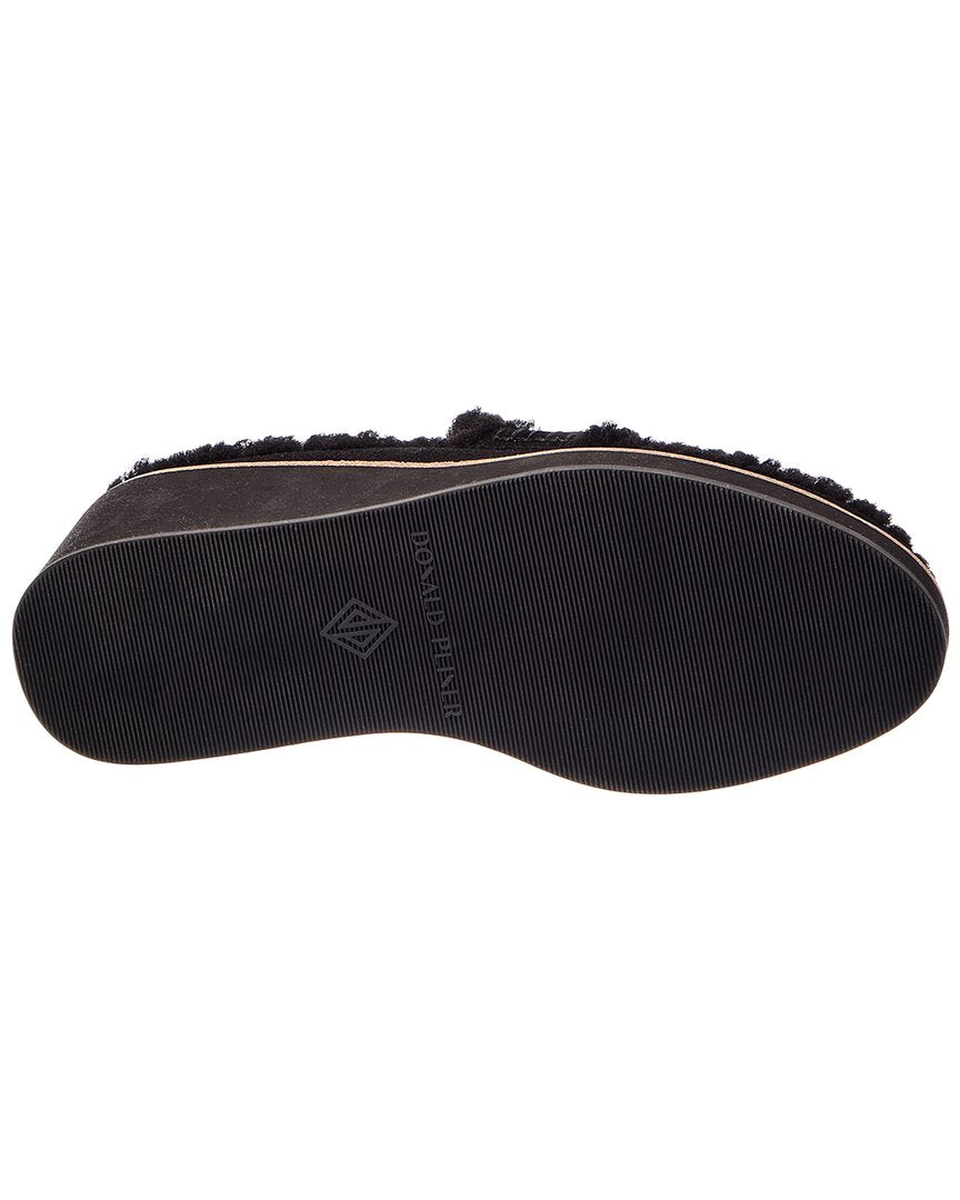 Donald Pliner | Womens | Jackpot Suede Wedge | Black