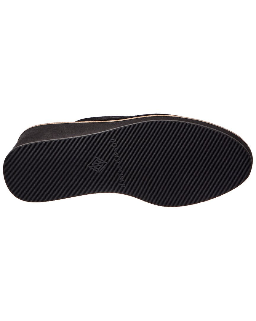 Donald Pliner | Womens | Janella Suede Wedge | Black