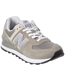 New Balance | Womens | 574 Leather Sneaker | Grey