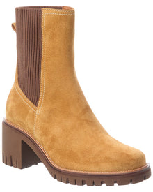 rag & bone | Womens | Corey Mid-Heel Suede Chelsea Boot | Brown