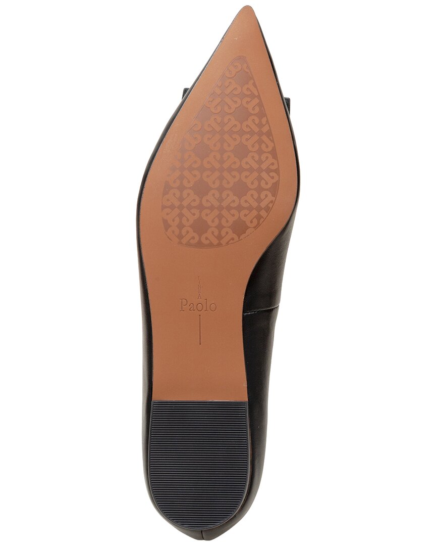 Linea Paolo | Womens | Nolene Leather Flat | Black