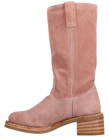 Frye | Womens | Campus 12in Suede Boot | Pink