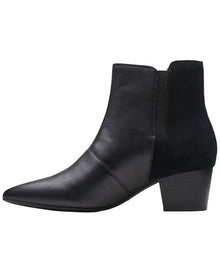Clarks | Womens | Ellanie Vibe Leather Boot | Black