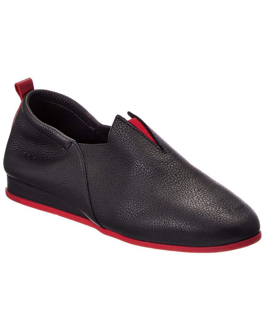 Arche | Womens | Piaoko Leather Slip-On | Black