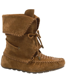 Free People | Womens | Misty Suede Moccasin Boot | Brown