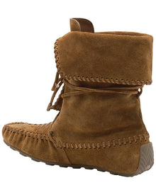 Free People | Womens | Misty Suede Moccasin Boot | Brown