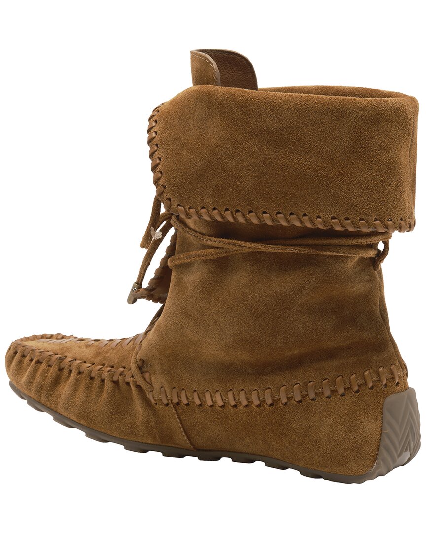 Free People | Womens | Misty Suede Moccasin Boot | Brown