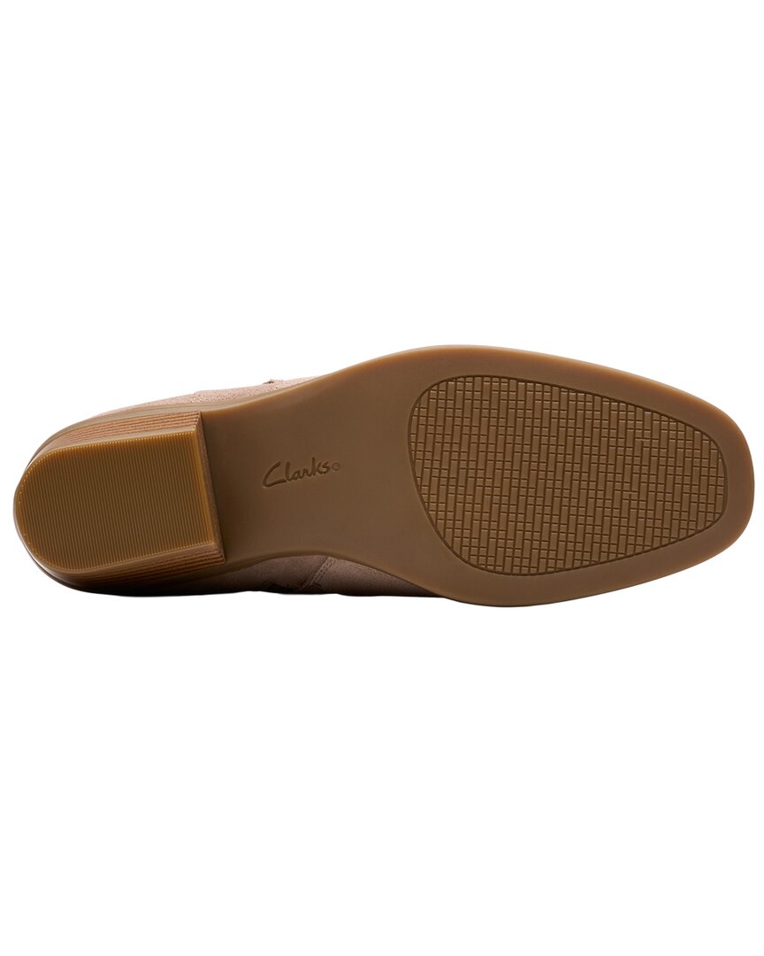 Clarks | Womens | Danyelle Wish Suede Boot | Taupe