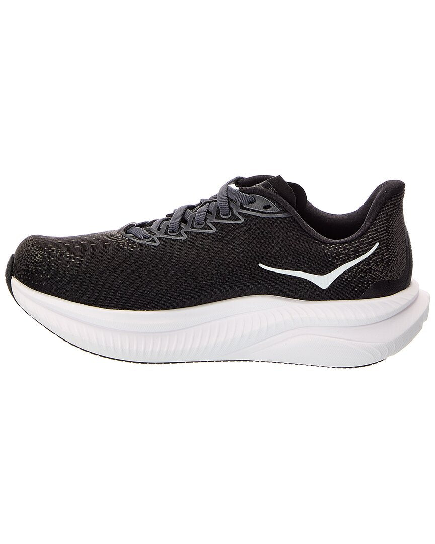 Hoka | Womens | Mach 6 Wide Sneaker | Black