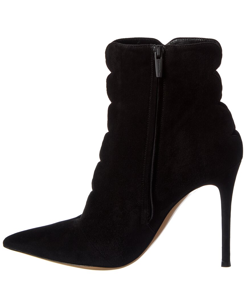 Gianvito Rossi | Womens | Ariana 105 Suede Boot | Black