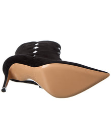 Gianvito Rossi | Womens | Ariana 105 Suede Boot | Black
