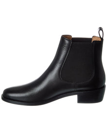 Ferragamo | Womens | Chelsea Leather Bootie | Black