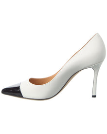 Sergio Rossi | Womens | New Secret Leather Pump | White