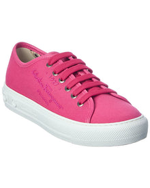 Ferragamo | Womens | Mediterr Eco Canvas Sneaker | Pink