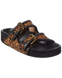 Isabel Marant | Womens | Lennyo Suede Sandal | Brown