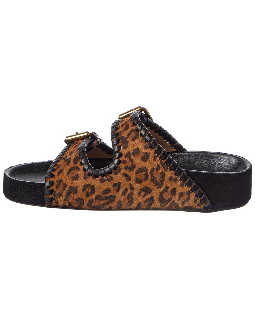 Isabel Marant | Womens | Lennyo Suede Sandal | Brown