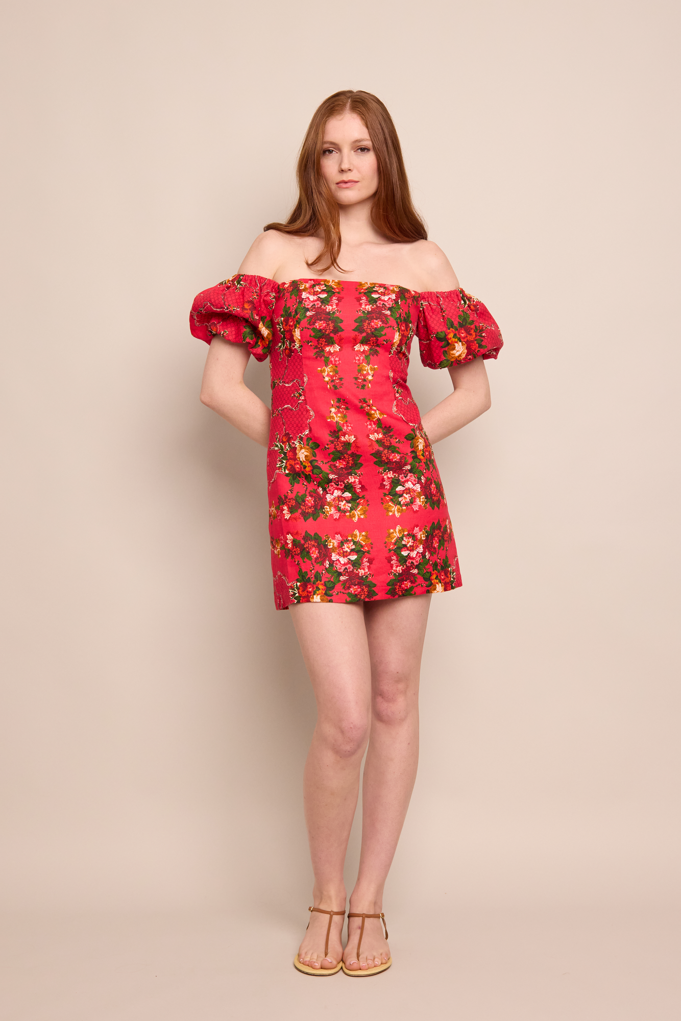 Tully Mini Dress | Gemma Scarf Pink