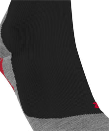 Mens | RU5 Race Socks M | Black-Flam