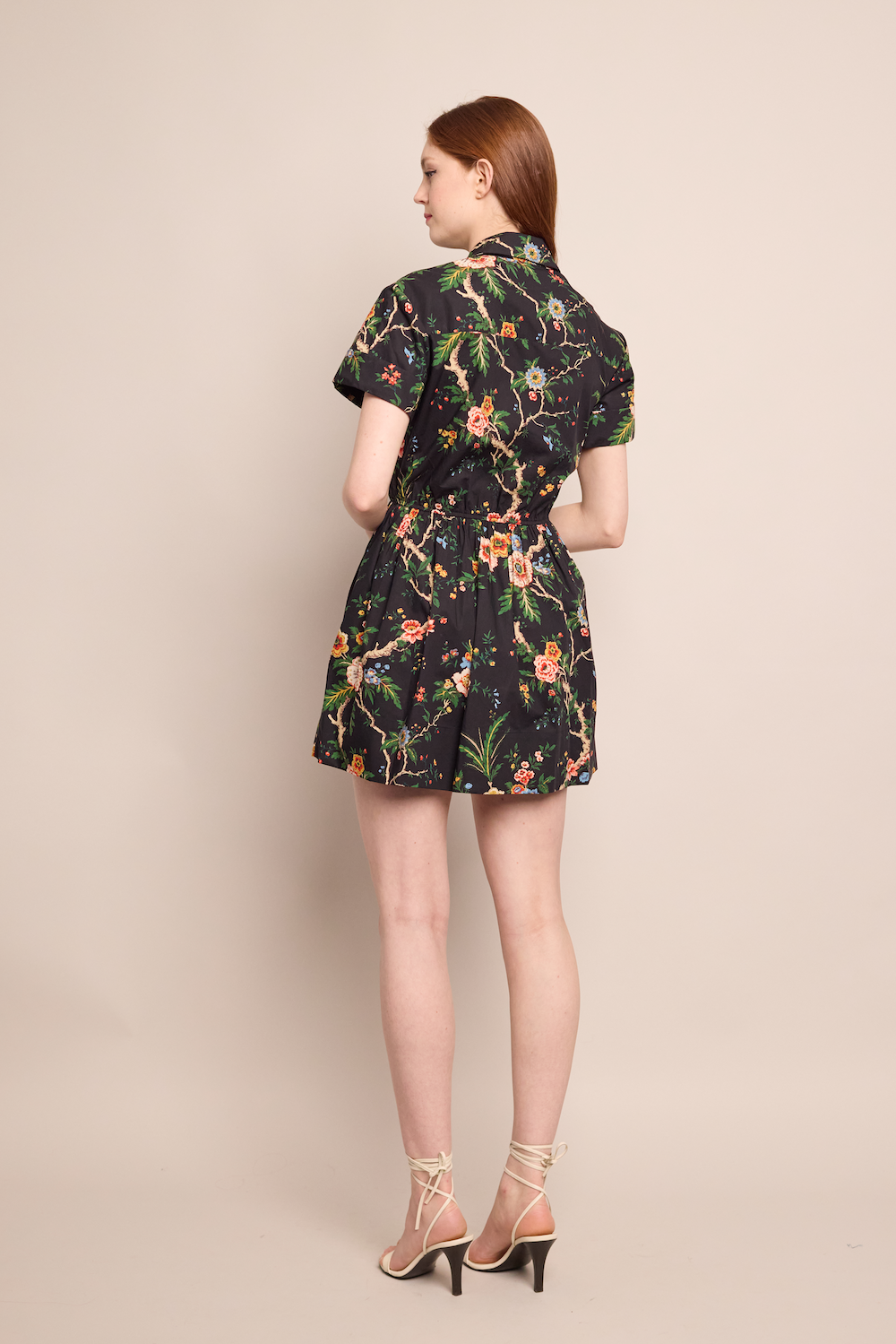 Asbury Mini Dress | Chintz Black