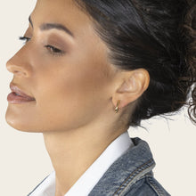 Womens | Paperclip Huggies | 18K Gold Vermeil