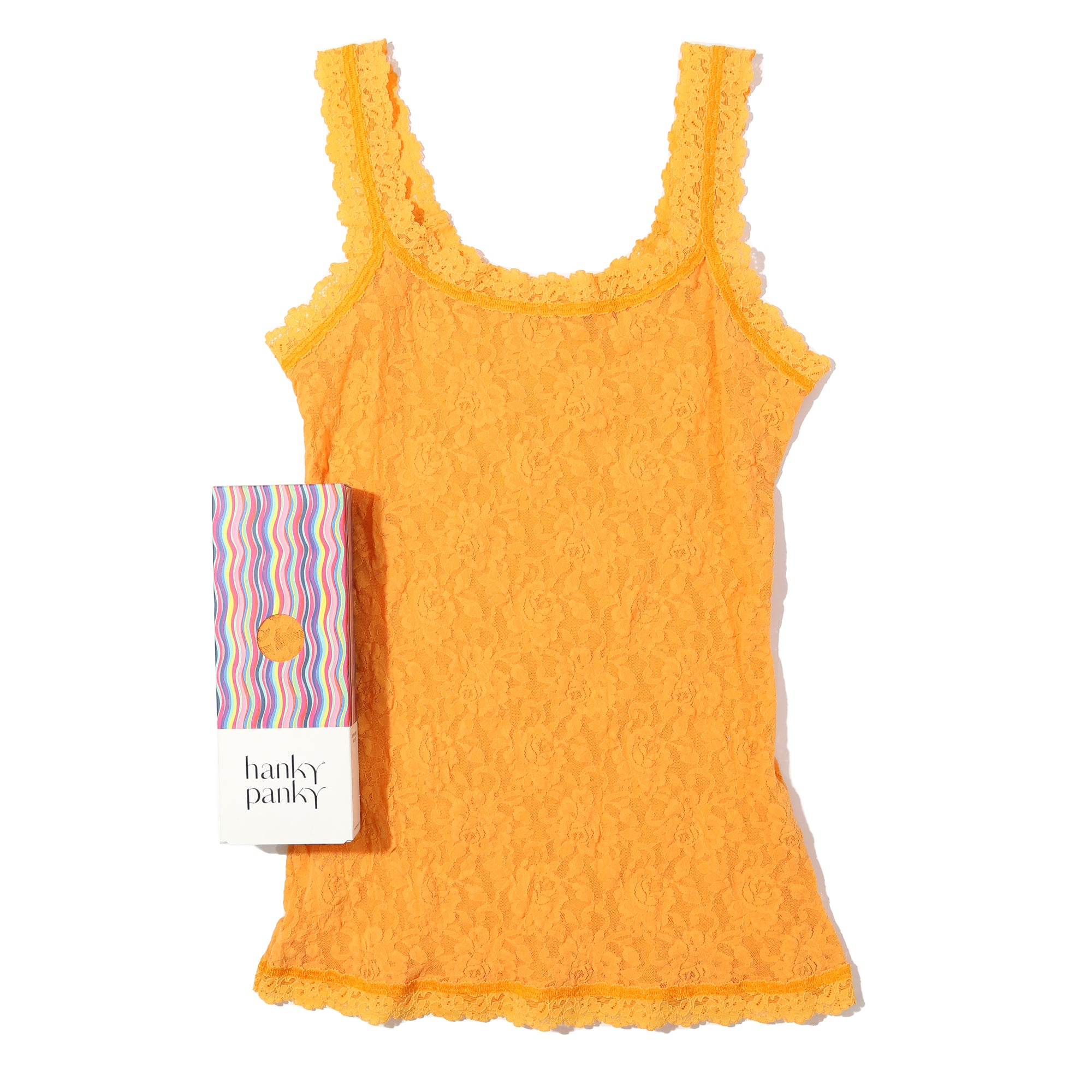 Signature Lace Unlined Camisole | Ginger Shot (Orange)