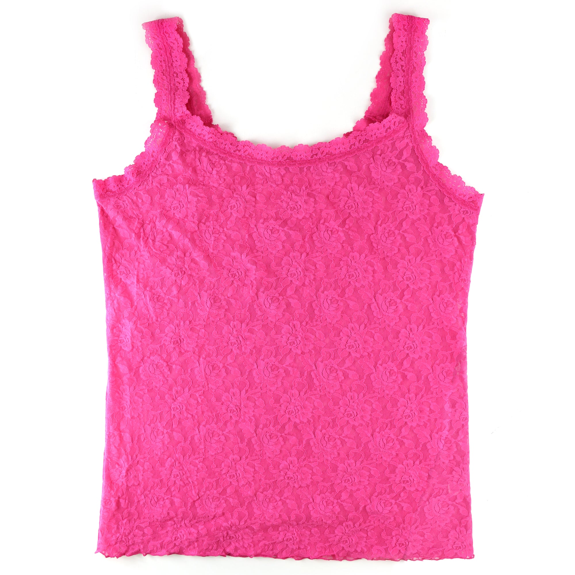 Plus Size Signature Lace Unlined Camisole | Intuition (Pink)