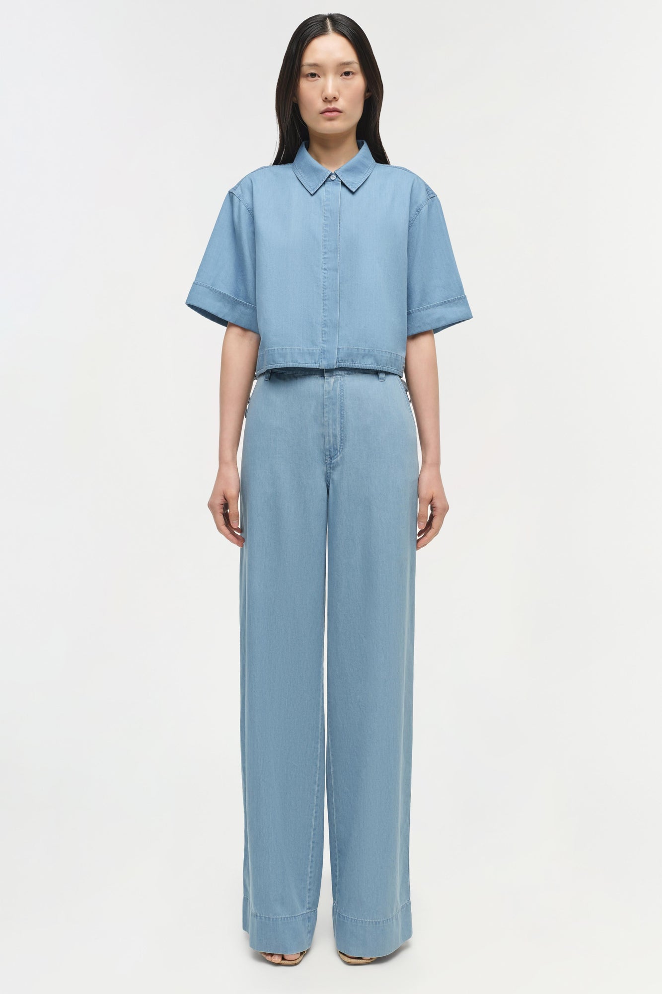 Womens | Coralena Wide Leg Pant | Stratus