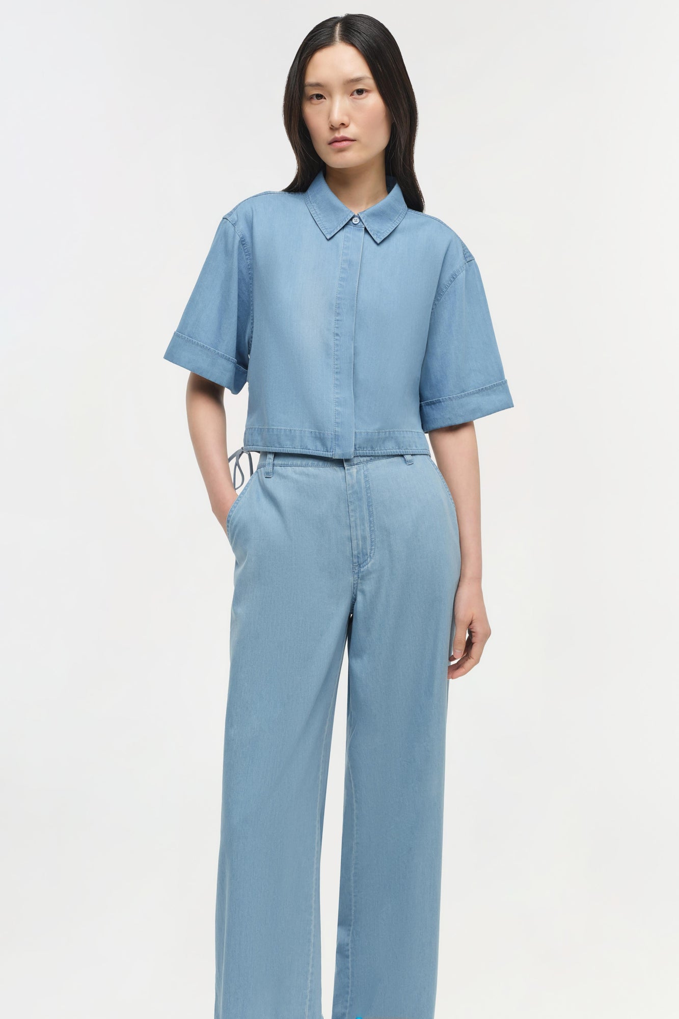 Womens | Coralena Wide Leg Pant | Stratus