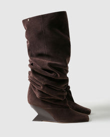 Womens | Allie Suede Boot | Brown