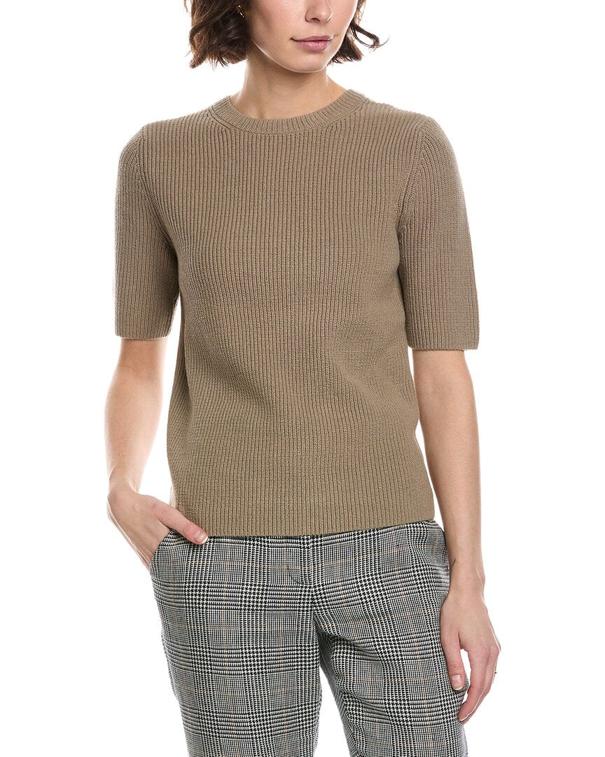 Vince | Womens | Rib Sweater | Green