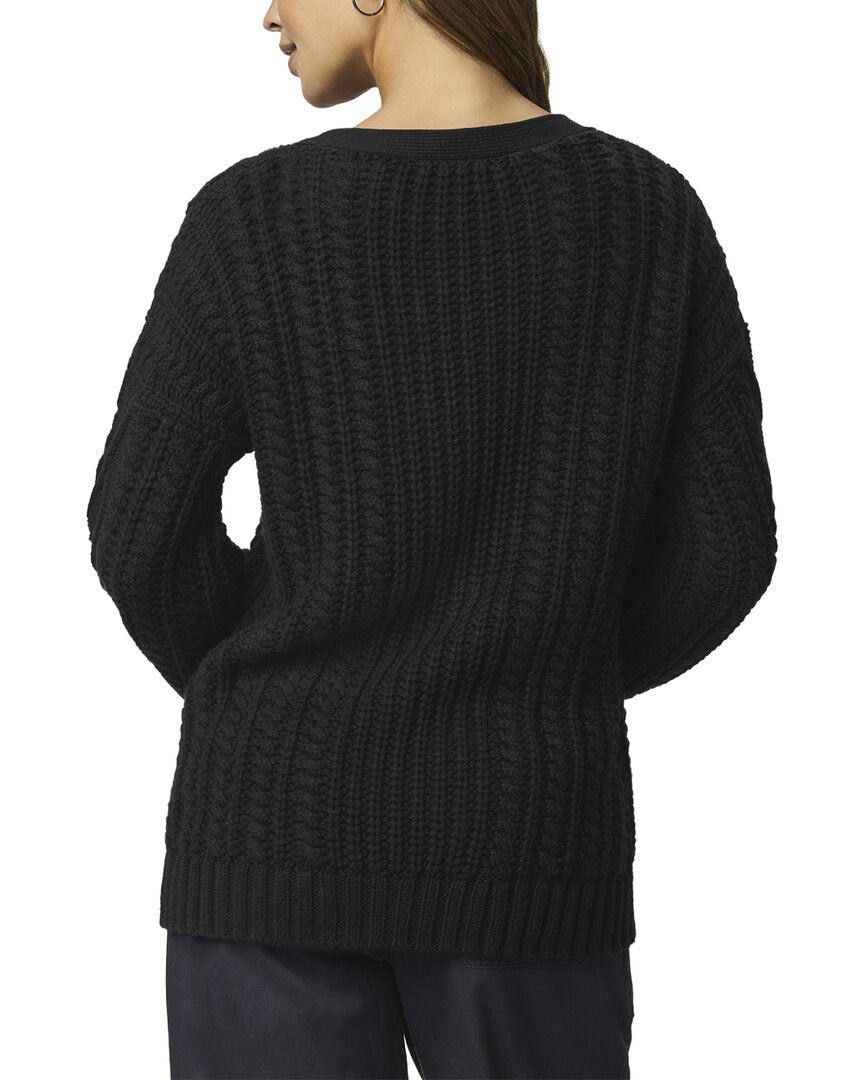Splendid | Womens | Harlow Hearts Wool-Blend Cardigan | Black
