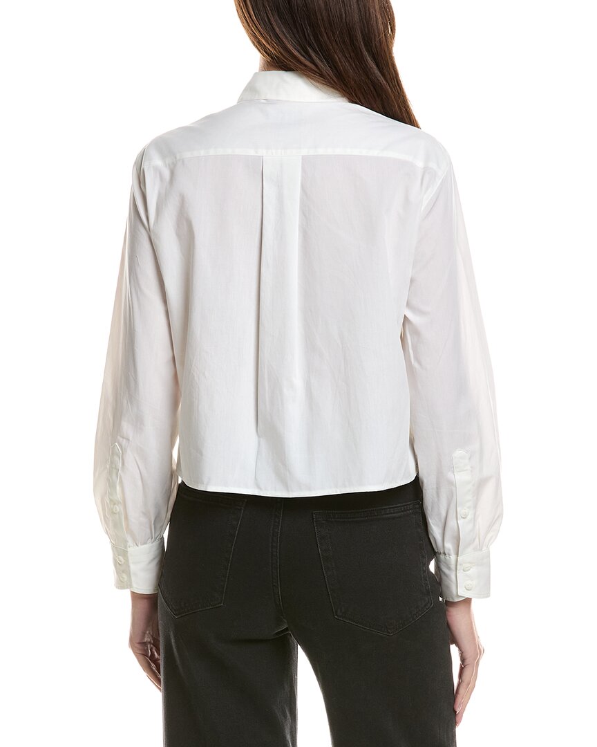 rag & bone | Womens | Max Cropped Shirt | White