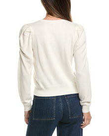 FRAME Denim | Womens | Frankie Wool & Cashmere-Blend Sweater | White